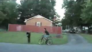 Jonas hitting a mailbox! Information