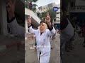 Palestinian Nurse Learns That Her Husband Was Killed In An Israeli Airstrike 
