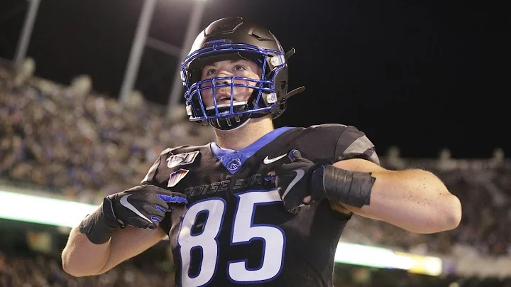 John Bates Boise State Highlights ||| Best TE in t...
