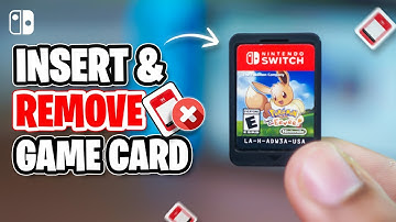 Nintendo Switch – How to Properly Insert & Remove Game Card | Switch Game Card Guide
