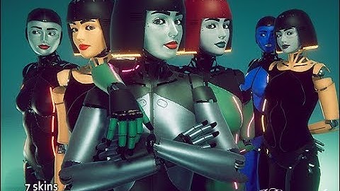 Cyber Girl - Unity Character Download