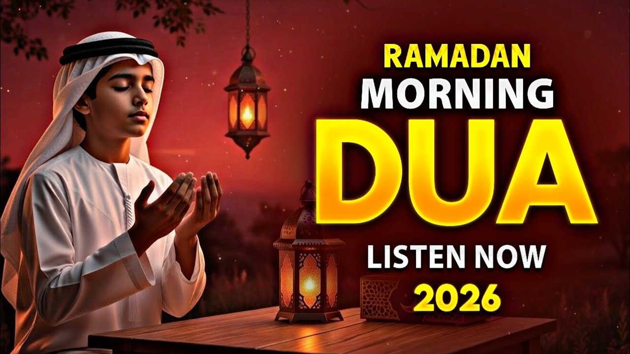 Ramadan Morning Dua 2026 | Soothing & Powerful Islamic Dua | Start Your Day With Barakah 