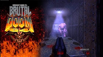 Brutal Doom 64 v1.0 ... (Gameplay) 60fps