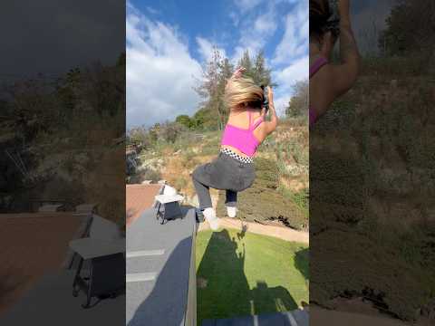 Front flip to double trampolines 🤩🔥🤘🏼 #extremesports