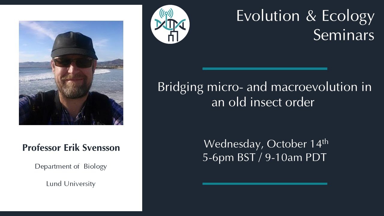 [Erik Svensson] Bridging micro- and macroevolution in an old insect ...