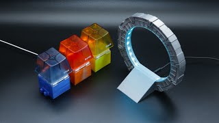 3D Hangouts – Giant MacroPad with KB2040 and NeoPixel Stargate