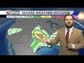 Christian's Morning Forecast [4/24/2026]: Dry Today; Rainy this Weekend