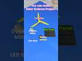 You can make Solar Science Project 💡Solar Energy Project Kit #simpleproject #shorts #ytshorts