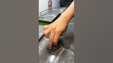 Nollie FS flip #fingerboard #fingerboarding