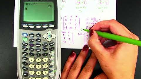 Honors Ch3-7 Part F - Solving 3x3 Systems using Cramer