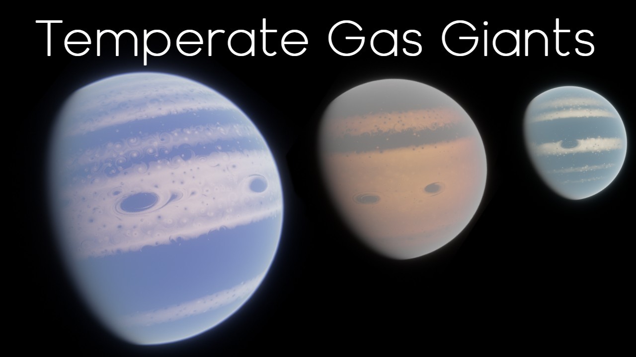 Temperate Gas Giants