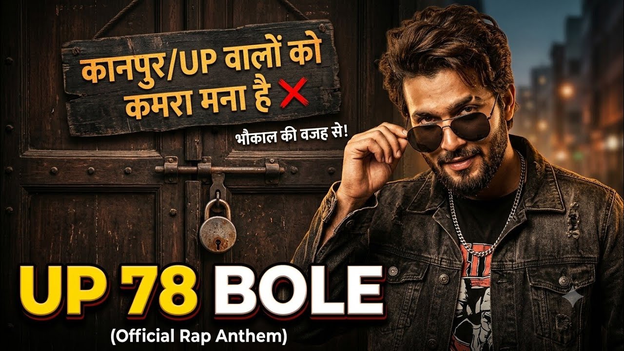 Posta Boy Rapper Delhi-Mumbai Me UP 78 Ka Khauf! ⚠️ | UP 78 BOLE (Official Track ...