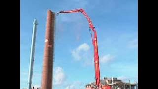 NKR Demolition extreme - supermachine 50 meter long range/ NKR Demolition Group - chimney