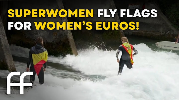 Superwomen on Surfboards! Swiss Fans Promote Women’s Euros in Style | Factual Flow