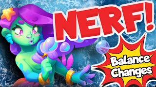 MERMAID FINALLY NERFED!! FIND ANOTHER HERO! | In Rush Royale!