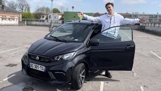 Il Roule dans une VOITURE SANS PERMIS DE SPORT à 17000€ Des 15 ans ( AIXAM GTI FULL OPTION)