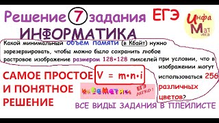 7 задание ЕГЭ информатика 2021. Какой минимальный объём памяти (в Кбайт) нужно зарезервировать,