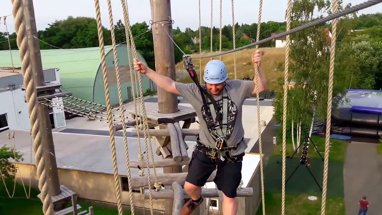 Mondscheinklettern bei Jim und jimmy in Hildesheim - YouTube