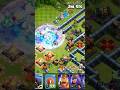 level 80 Archer queen+level 30 royal champion 🆚 headhunter #youtubeshorts #coc