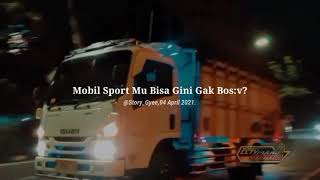 story wa truk isuzu terbang