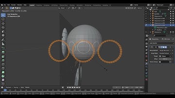 [Tutorial Timelapse] Geometric Models Labs # 2021-Tut053 [FHD] Earth Spacedock Sci Fi Art