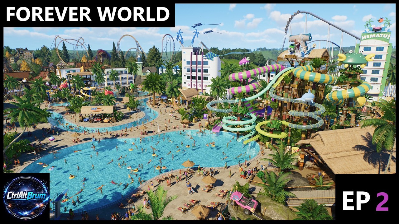 Planet Coaster 2 - NEW AREA EXPANSION!