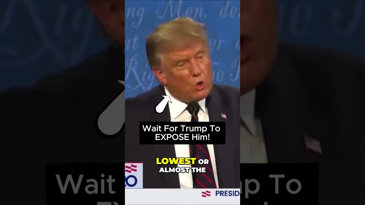 Трамп ПОДОРВАЛ ДОВЕРИЕ К Джо Байдену ЗА 10 СЕКУНД! 