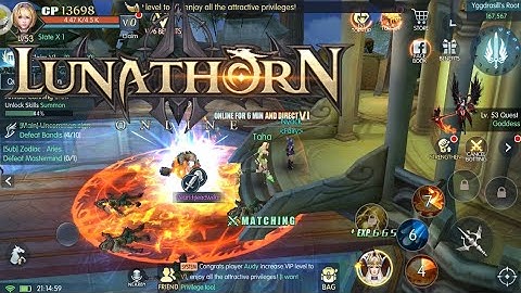 Lunathorn Online - Android MMORPG Gameplay