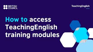 How to access your core modules on TeachingEnglish