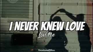 I Never Knew Love || Lovi Poe (Lyrics)