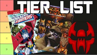 Tier Listing Every Transformers Cartoon Series