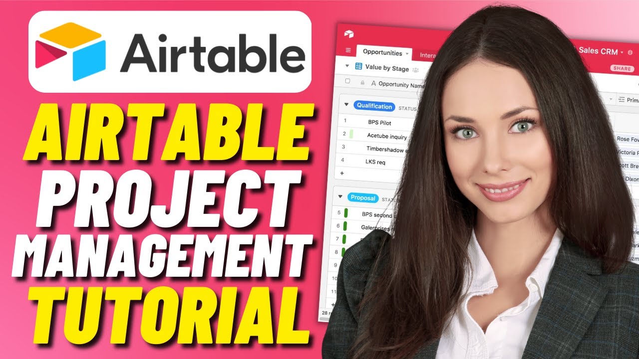 Airtable Project Management Tutorial - YouTube