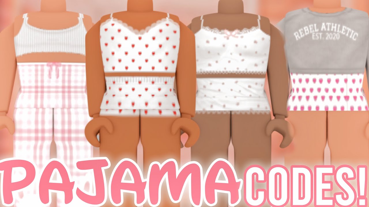 Aesthetic Roblox Pajamas With Codes Links Youtube