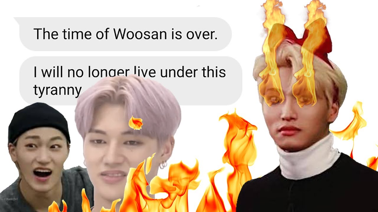 Ateez texts - ThE oNe WhErE sEoNgHwA gEtS rEvEnGe (no he doesn't)
