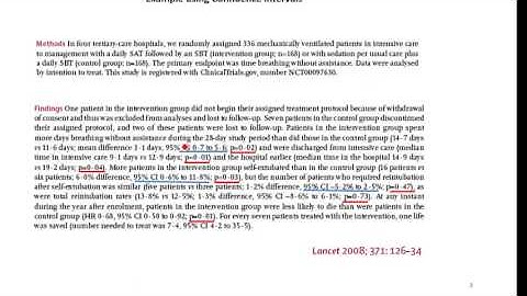 Confidence Interval Concept