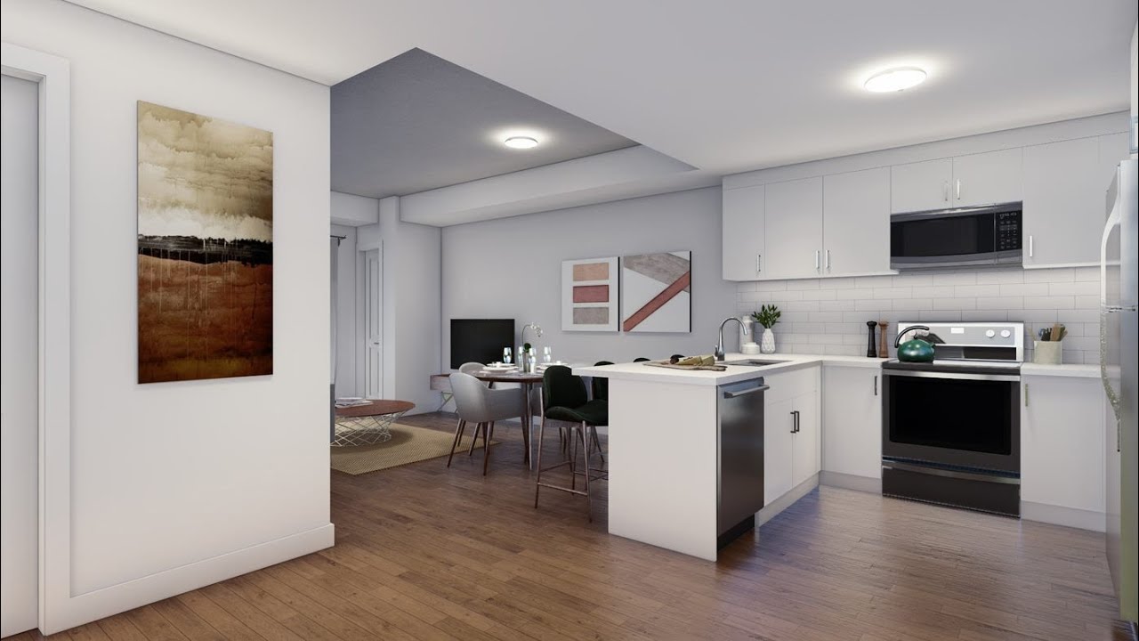 Prepare to be wowed by the Raleigh suite at River’s Edge Apartments in