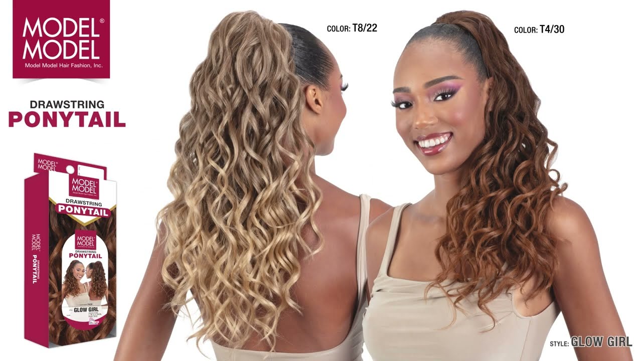 Model Model Drawstring Ponytail - Glow Girl