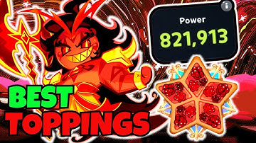 Best Build & Topping For BURNING SPICE COOKIE In Cookie Run Kingdom!