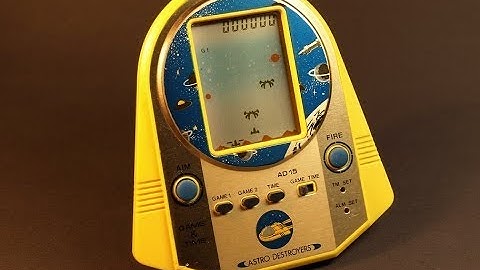 RetroGameCity: Gameplay Time & Game, Astro Destroyer, Retro Handheld