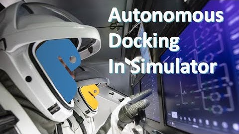 Autonomous Docking in SpaceX Dragon Simulator Using Python