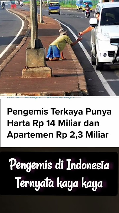 PENGEMIS TERKAYA DI DUNIA #pengemis #kaya #trending  #trendingshot