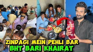 Zindagi mein pehli bar bht bari khairat ki sab ny dua ki Allah qabool kary 🤲|Sultan Baloch 