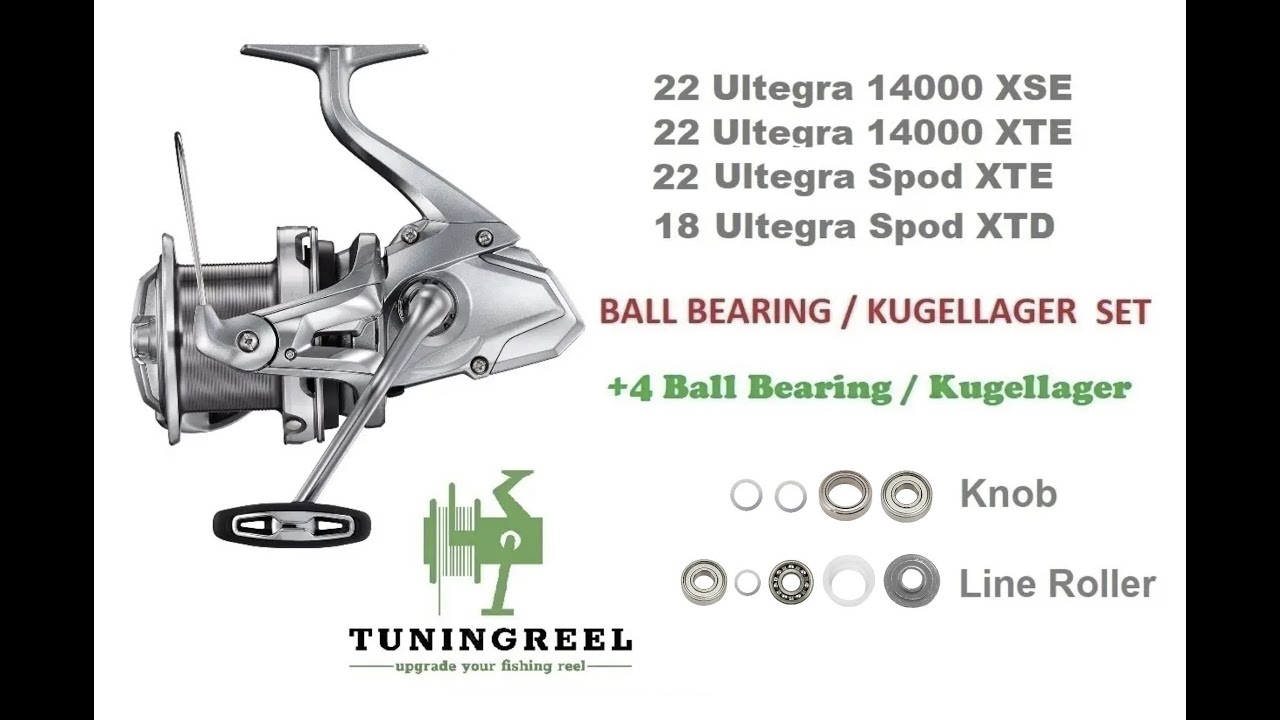 Upgrade Shimano 22 Ultegra 14000 XSE XTE Spod Speedmaster XSD XTD Baitrunner XTB LC Aerlex Speedcast