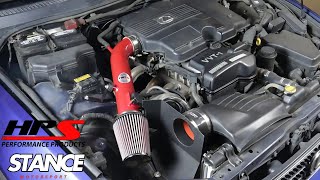 HPS Intake Installation LEXUS IS300 Intake Shortram with Heat Shield Dyno Sound Clips & Overview