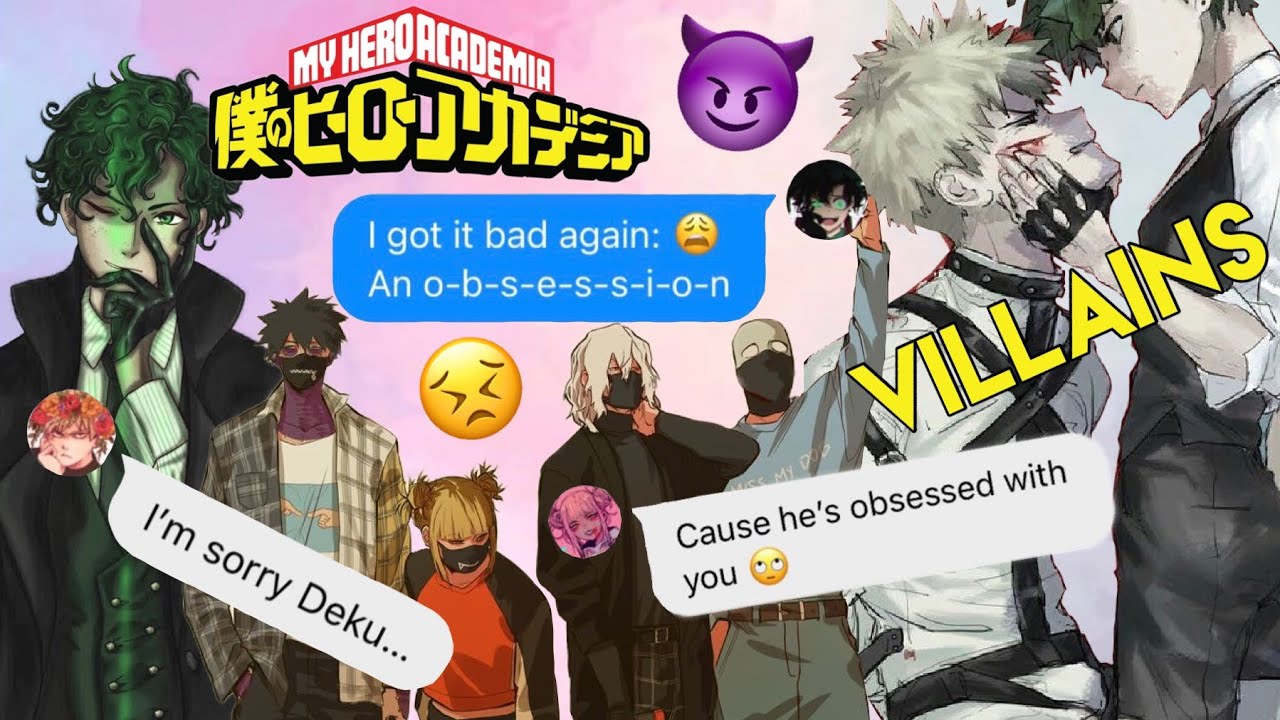 VILLAIN DEKU!? || BakuDeku Lyric Prank Obsessed With You- The Orion Express || MHA Texting Story