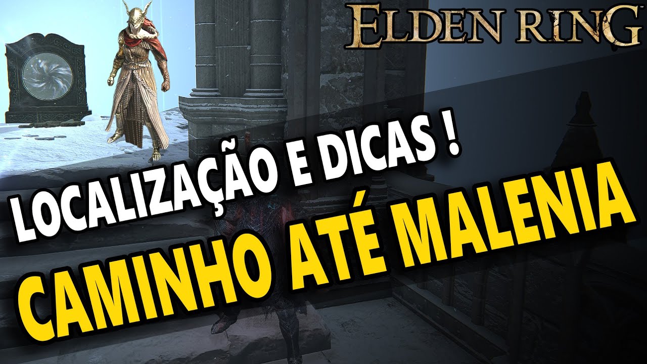 ELDEN RING - MALENIA MAIS FACIL! DICAS DE COMO DERROTAR O BOSS MAIS DIFICIL  DO JOGO! 