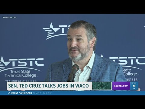 Sen. Ted Cruz tours TSTC Waco, talks jobs