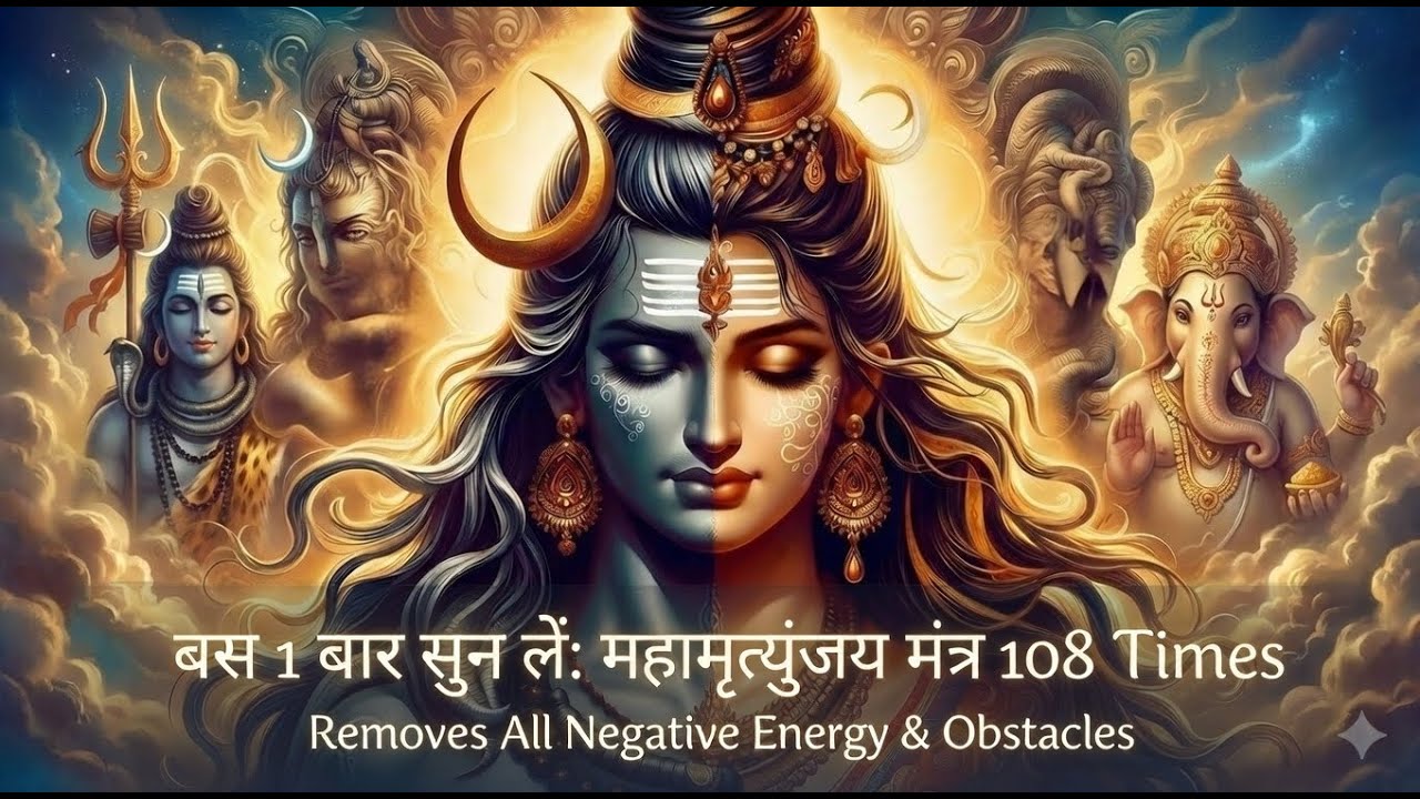महामृत्युंजय मंत्र 108 Times | Removes Negative Energy | Night Healing Chant