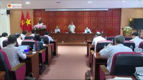 Đoàn giám sát của Quốc hội về thực hành tiết kiệm, chống lãng phí làm việc với Chính phủ