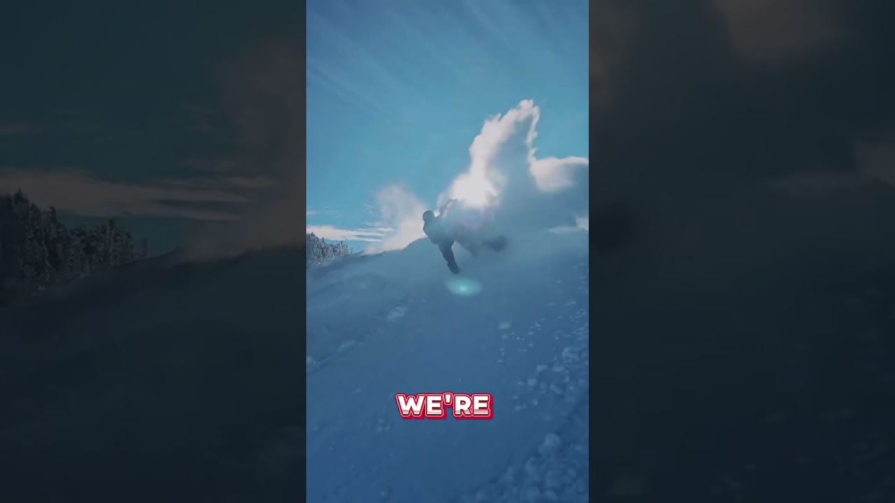 Let’s get hyped! Getting new snow and the riding should be good this weekend! 